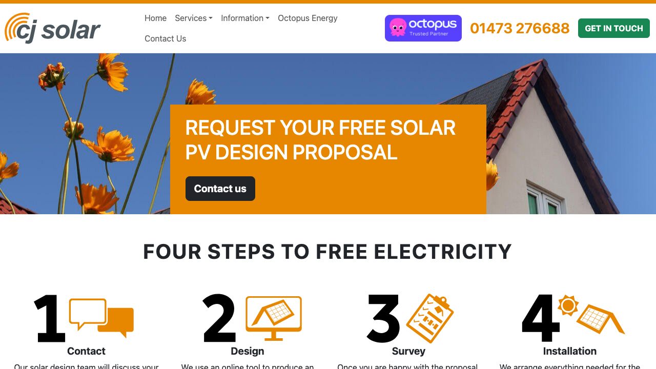 CJM RENEWABLES LTD website preview