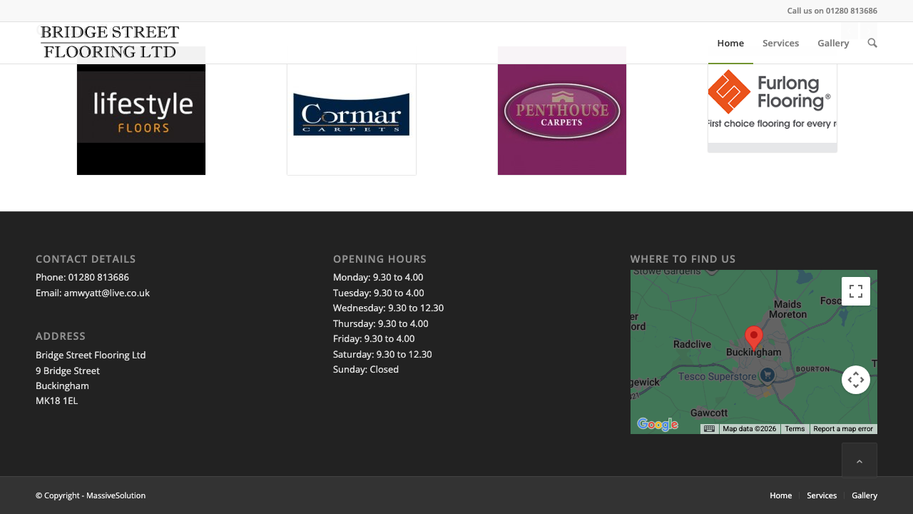 BRIDGE STREET FLOORING LIMITED website preview