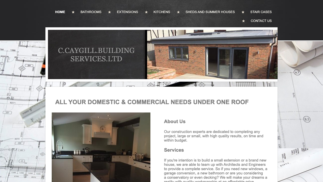 CJA BUILDING SERVICES LTD website preview