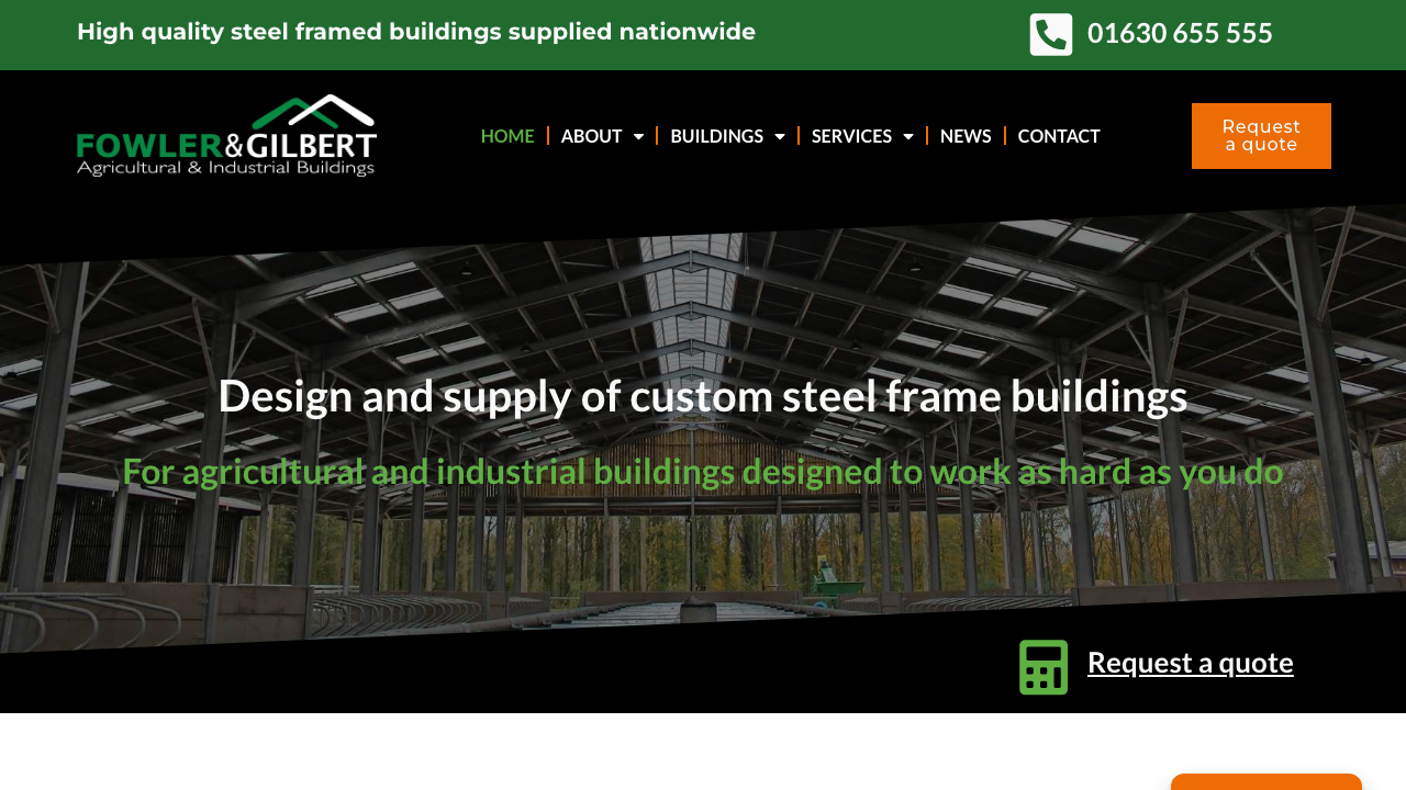 FOWLER & GILBERT LTD website preview