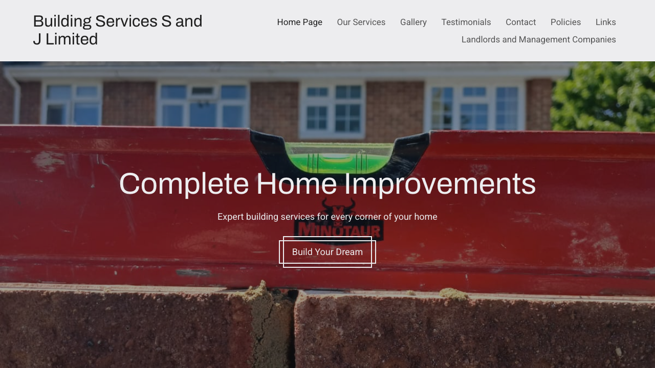 BUILDING SERVICES S AND J LIMITED website preview