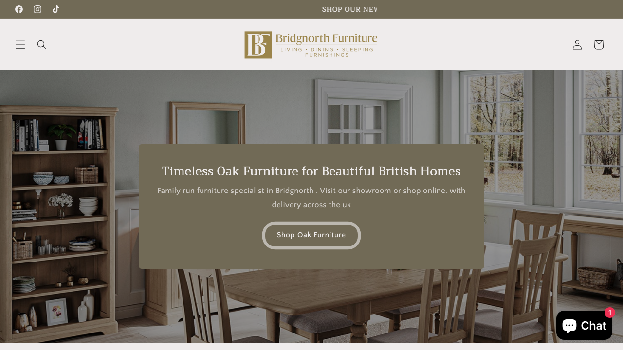 BRIDGNORTH FURNISHINGS LTD website preview