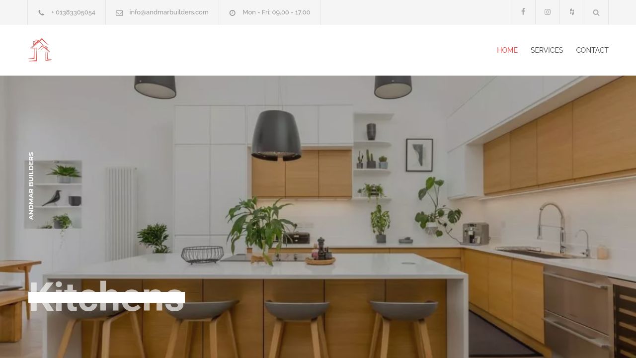 ANDMAR CONSTRUCTION LTD website preview