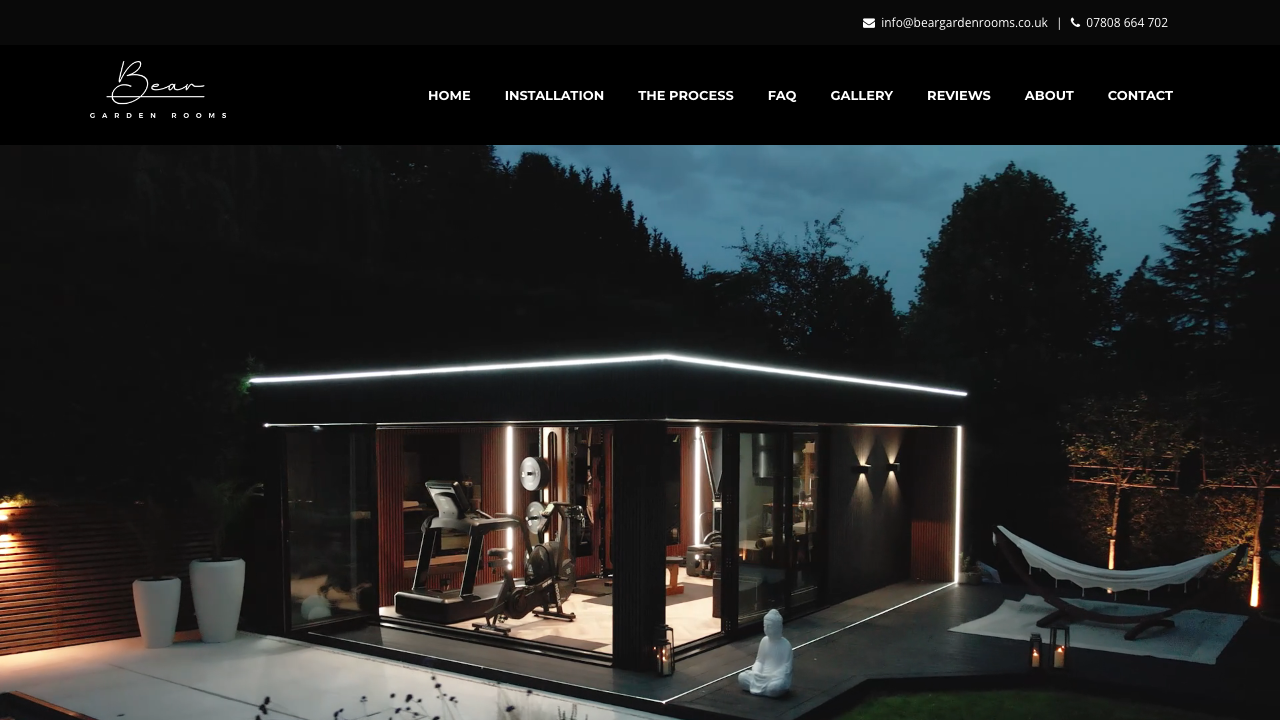 BEAR GARDEN ROOMS LIMITED website preview