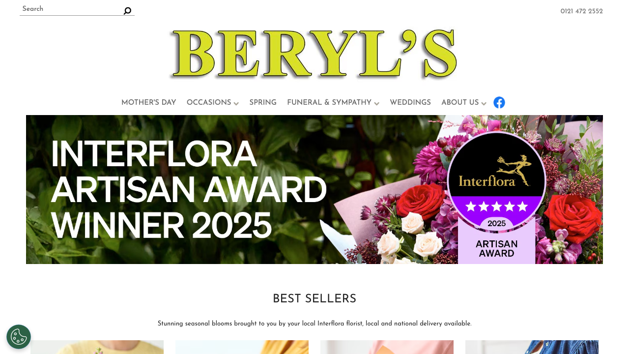 BLOSSOM STREET FLORISTS LTD website preview