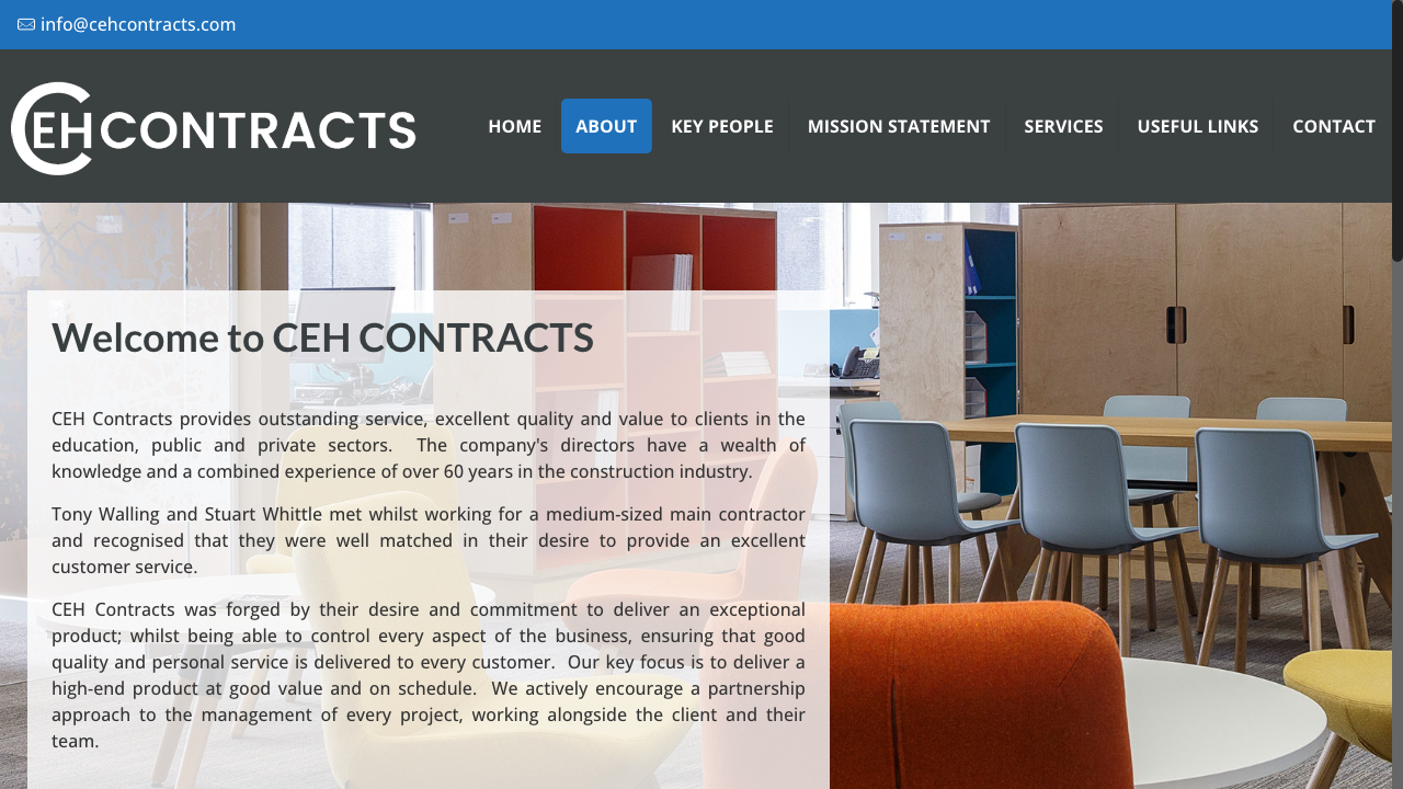 CEH CONTRACTS LTD website preview