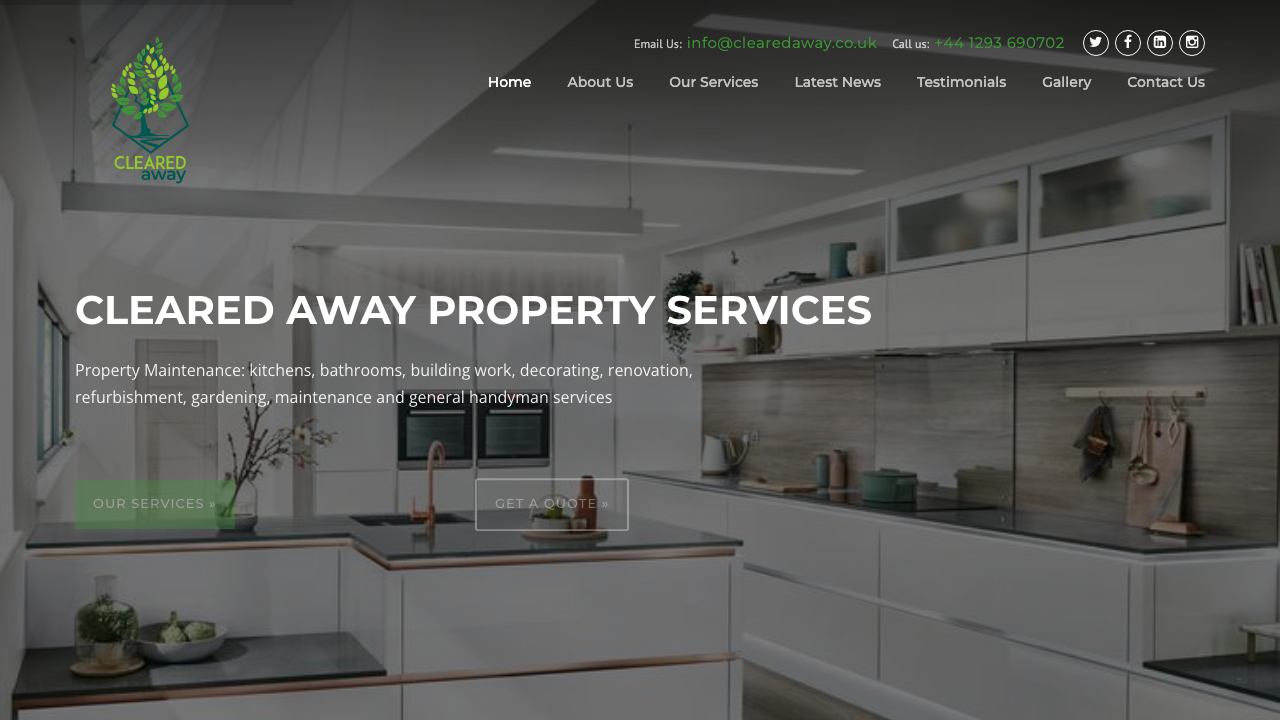 CLEAREDAWAY LTD website preview