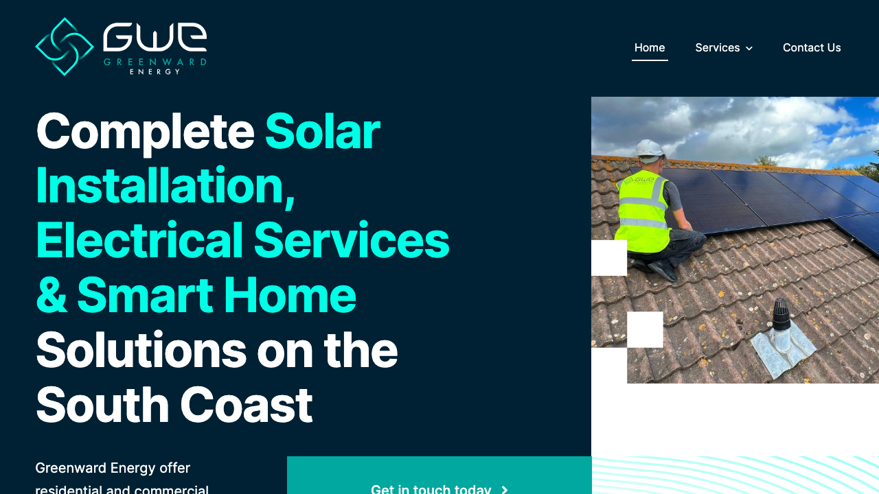 GREENWARD ENERGY LTD website preview