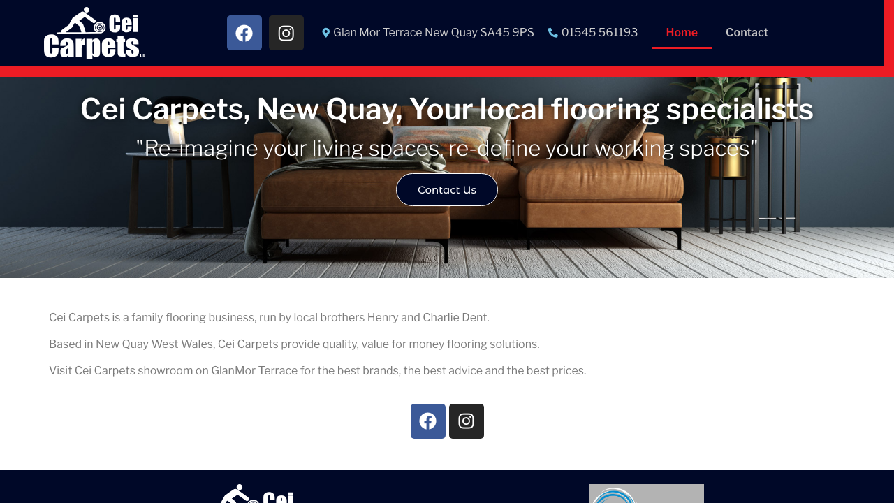 CEI CARPETS LIMITED website preview