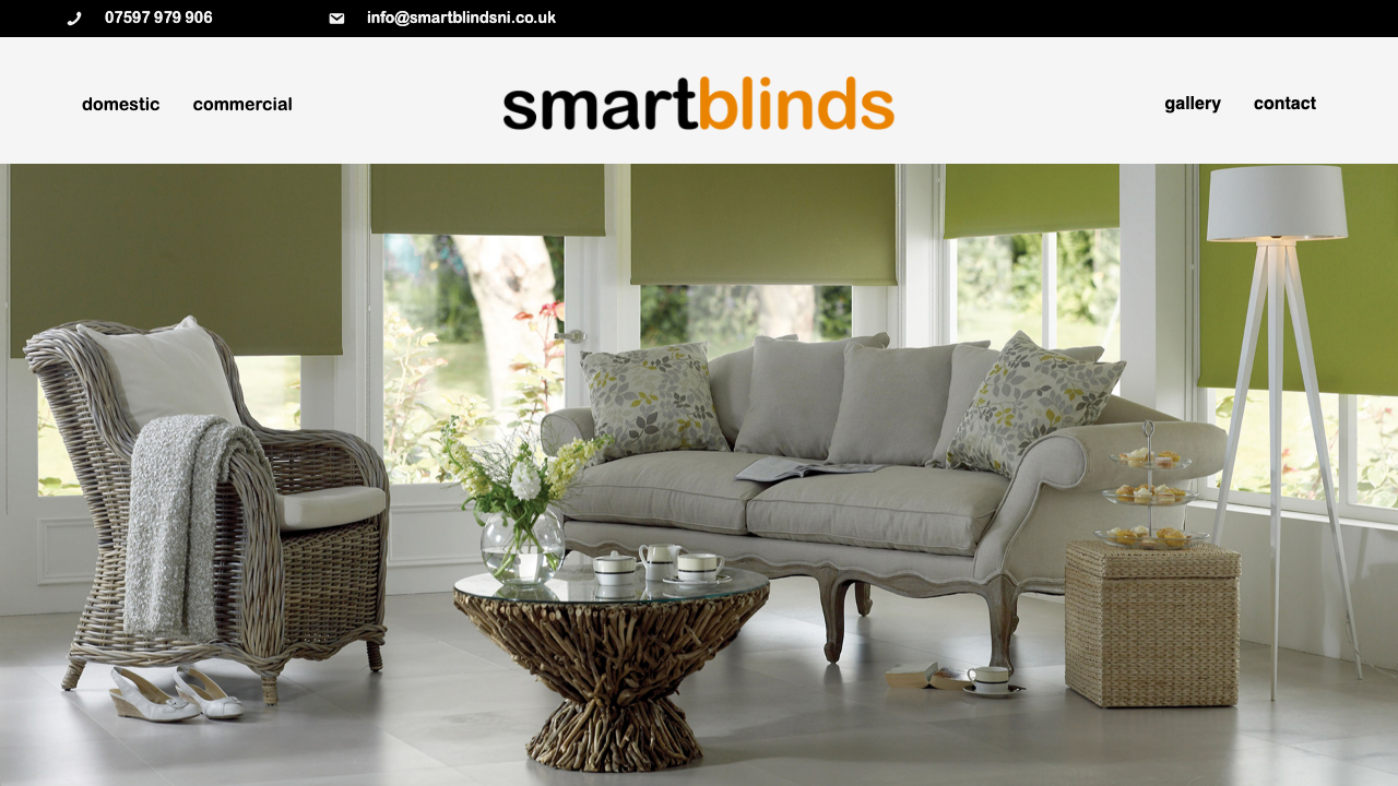 BRACKEN SMART BLINDS LTD website preview