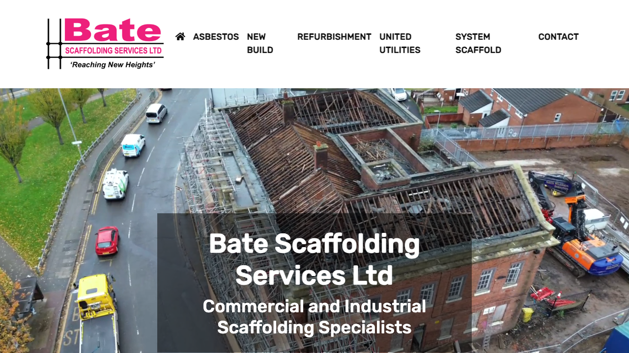 BATE SCAFFOLDING SERVICES LIMITED website preview