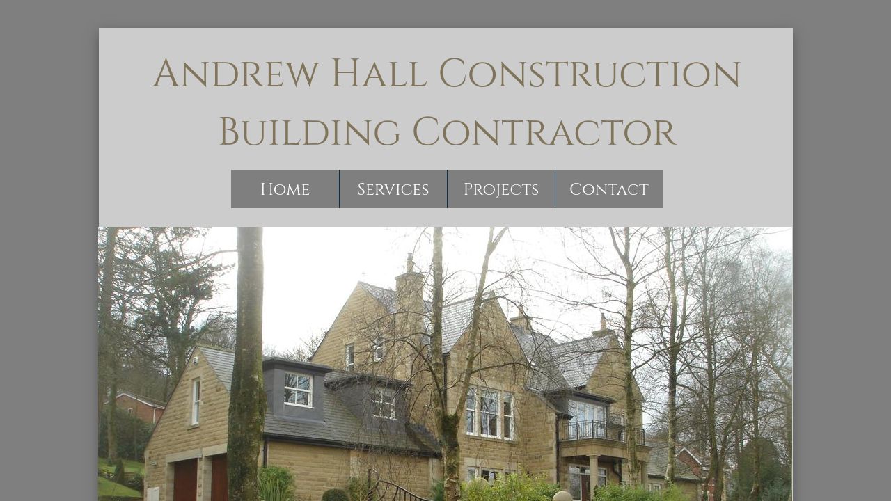 ANDREW HALL CONSTRUCTION SERVICES LIMITED website preview