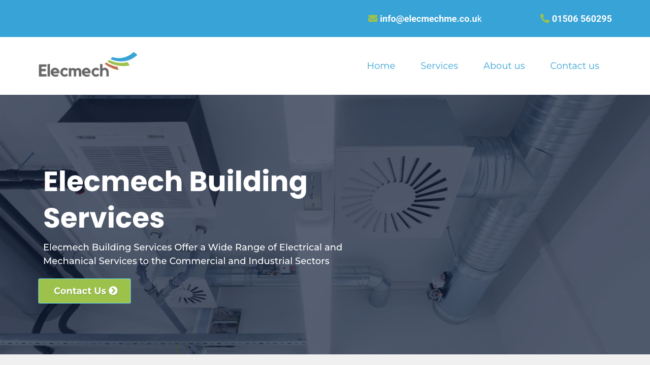 ELECMECH BUILDING SERVICES LTD website preview