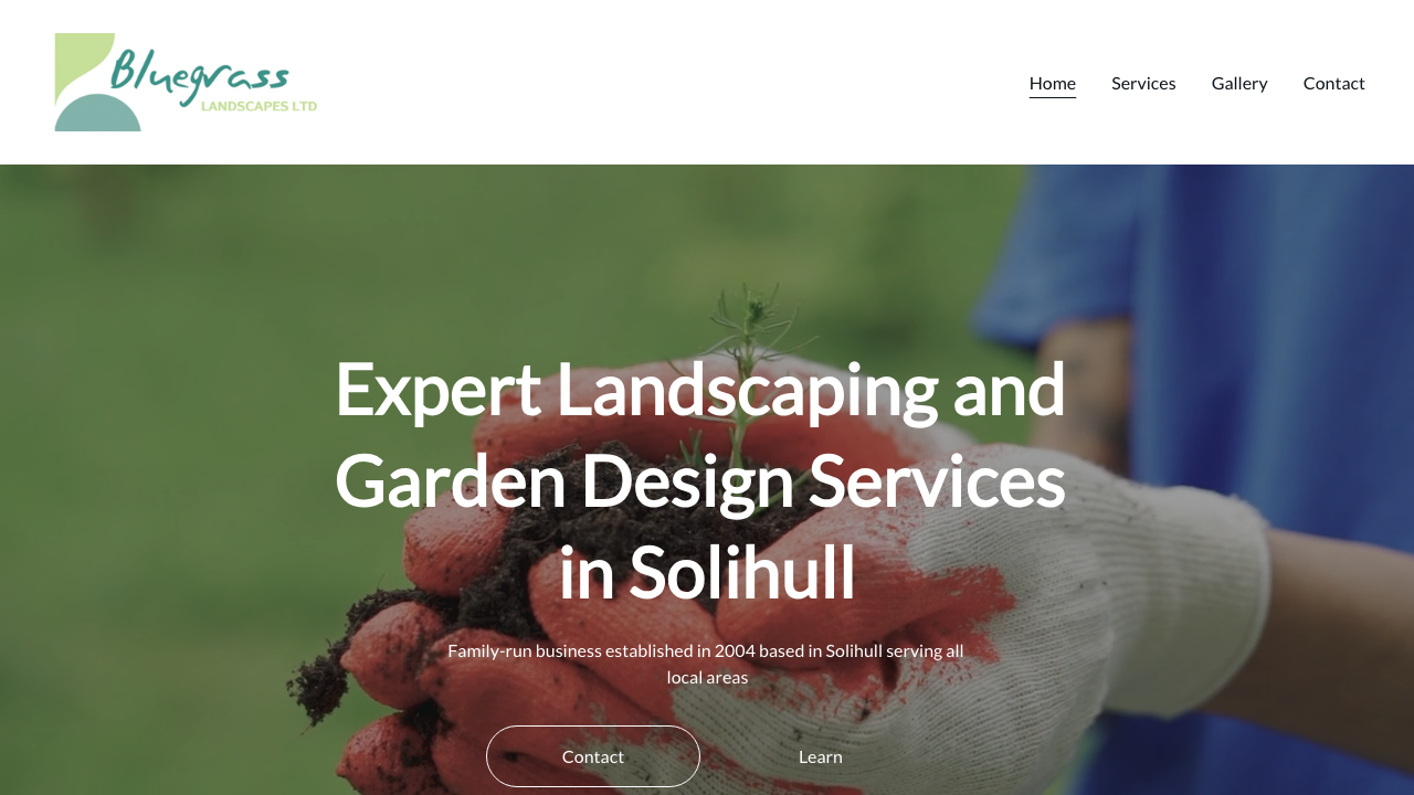 BLUE GRASS GROUND MAINTENANCE LIMITED website preview