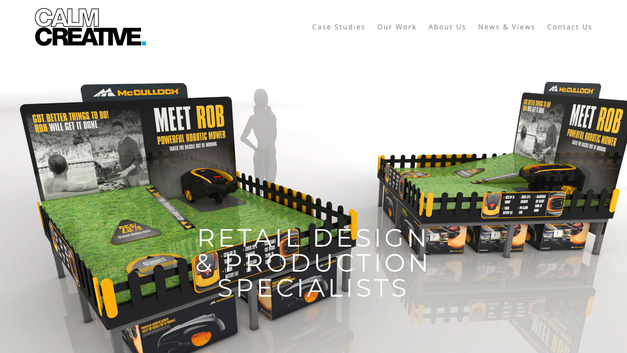 CALM CREATIVE LIMITED website preview