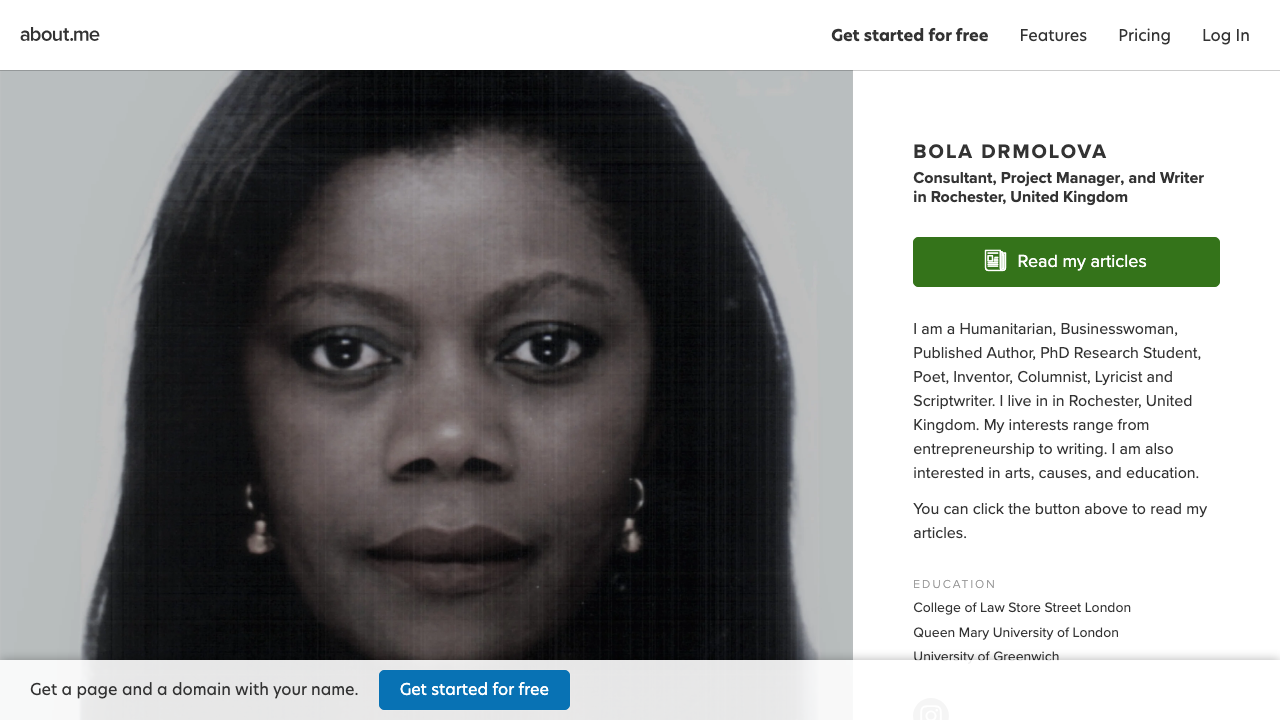 BOLA LIMITED website preview