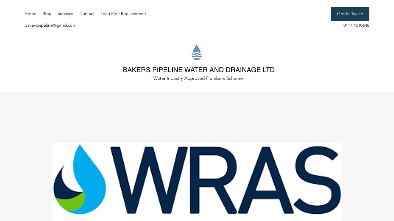 BAKERS PIPELINE WATER & DRAINAGE LTD website preview