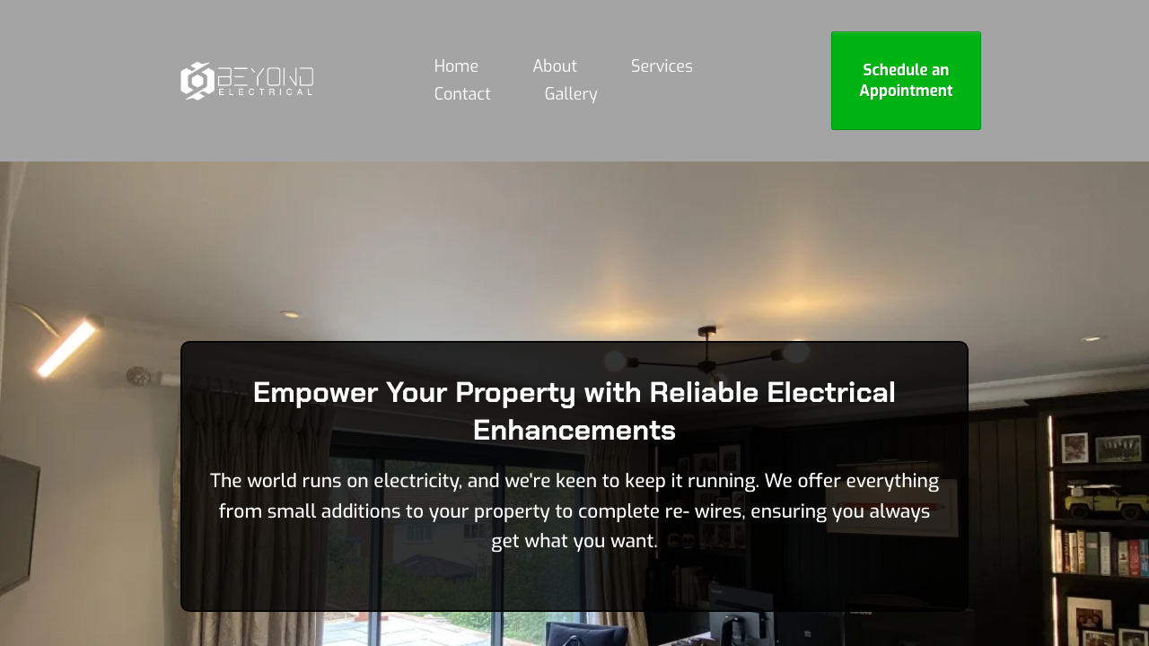 BEYOND ELECTRICAL LTD website preview