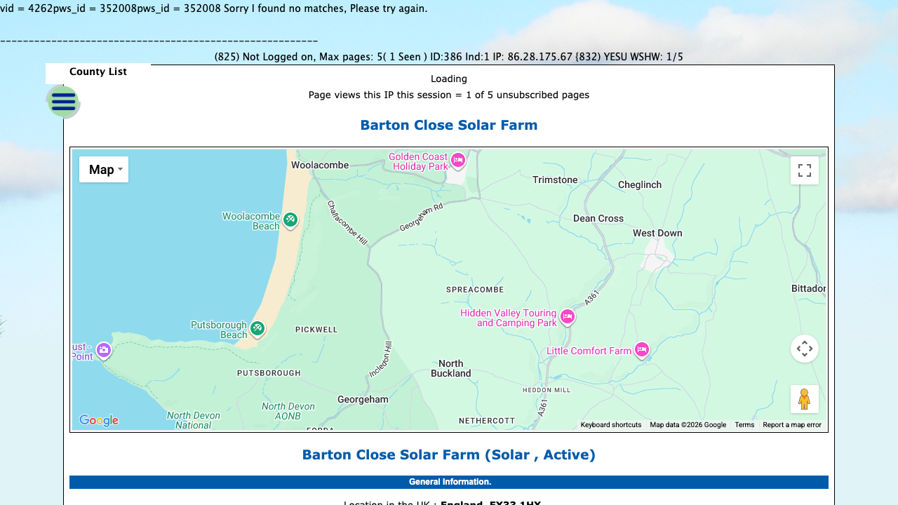 BARTON CLOSE FARM SOLAR PARK LIMITED website preview