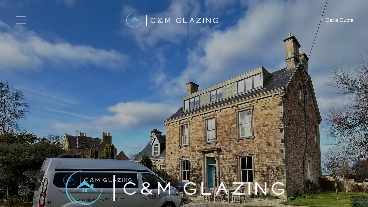C&M GLAZING LTD website preview