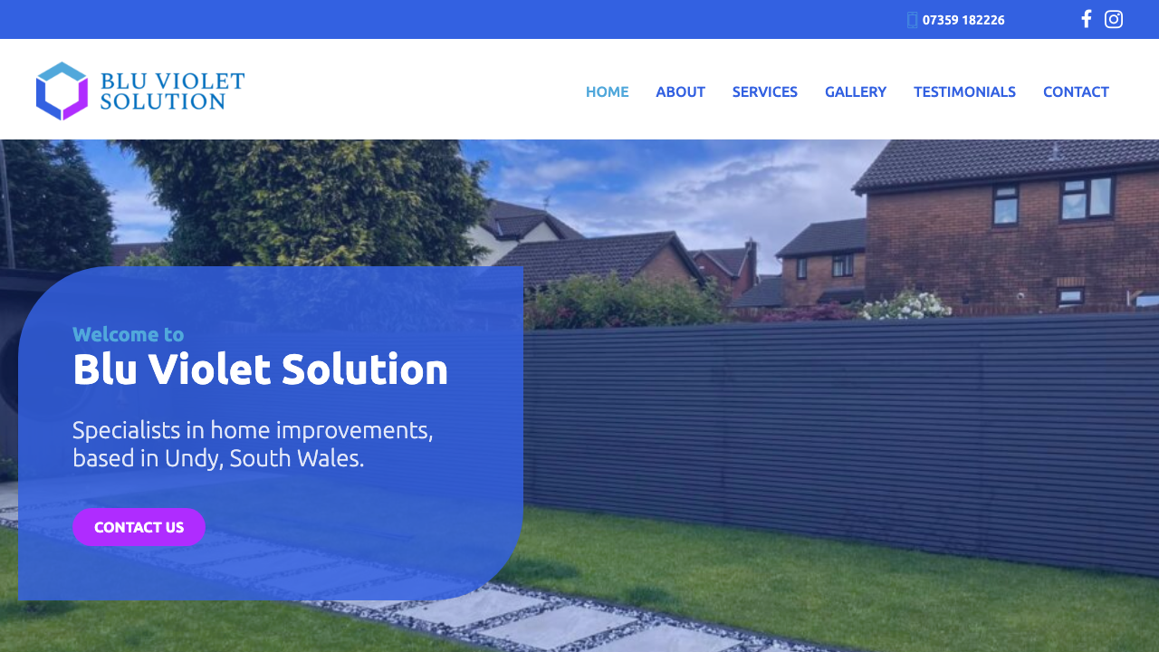 BLU VIOLET SOLUTION LIMITED website preview