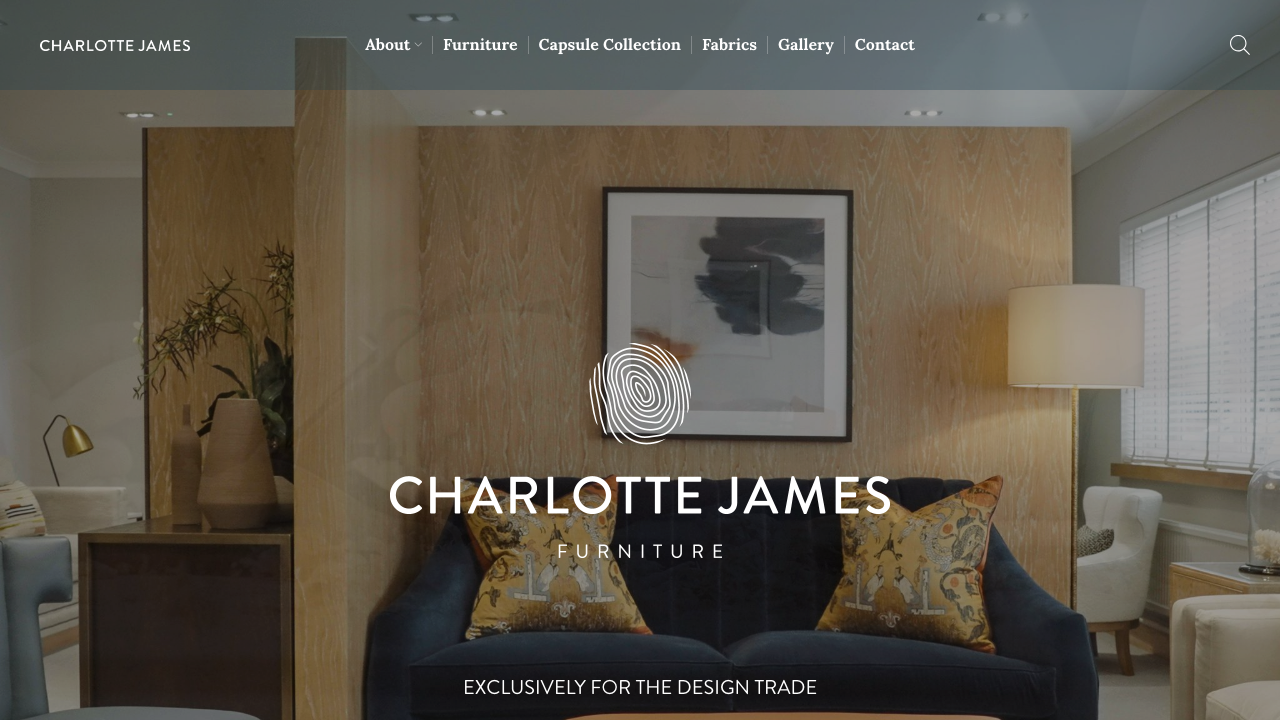 CHARLOTTE JAMES INTERIORS LTD website preview