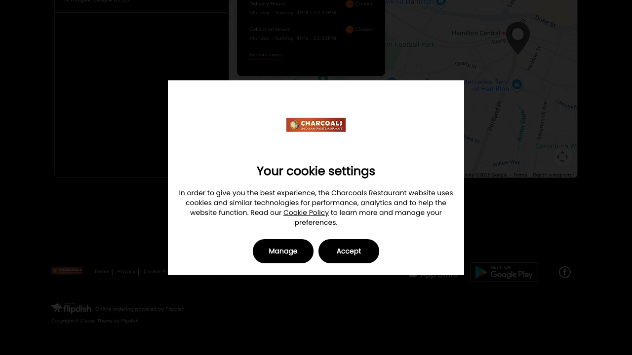 CHARCOAL BBQ CO LTD website preview