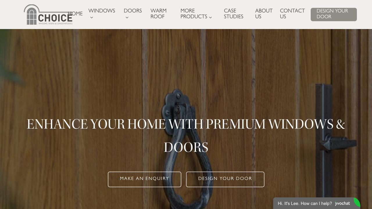 CHOICE WINDOWS LTD website preview