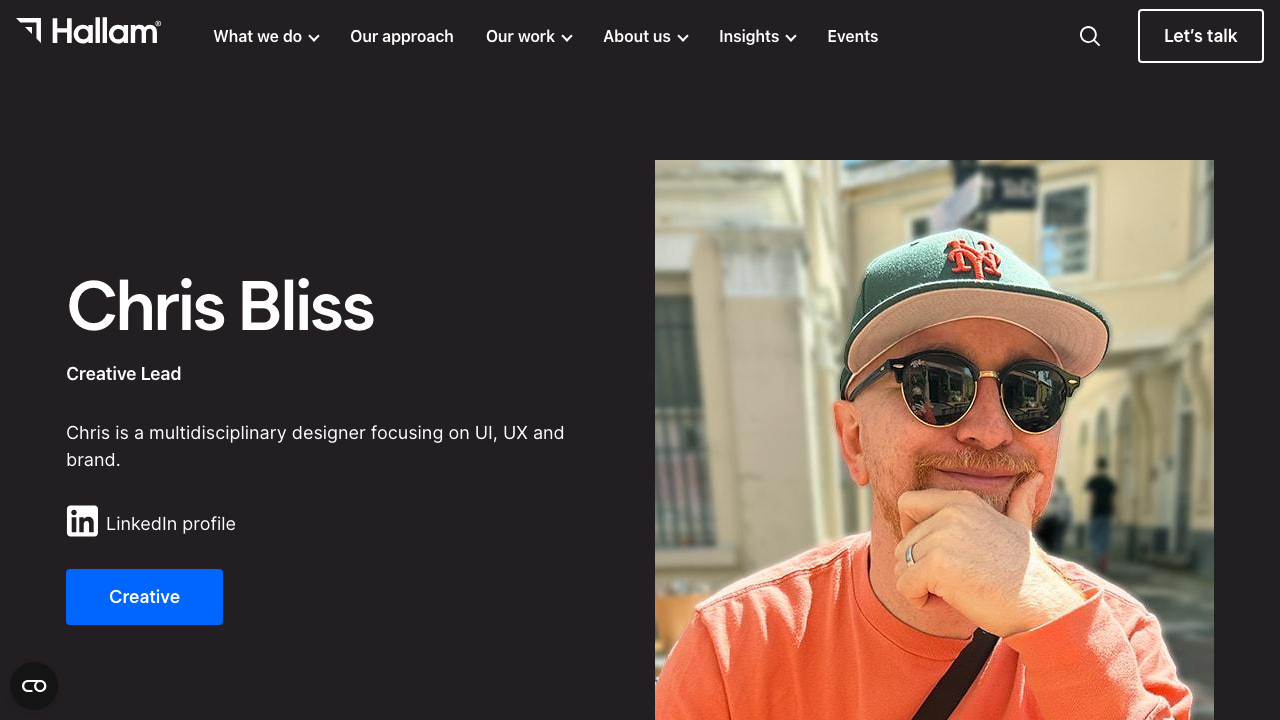 CHRIS BLISS DESIGN LIMITED website preview