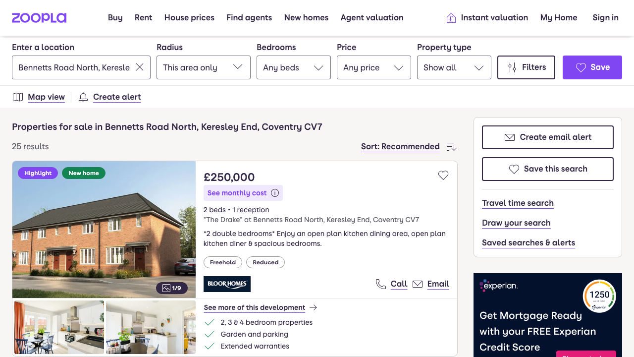 BENNETTS ROAD PROPERTY LIMITED website preview