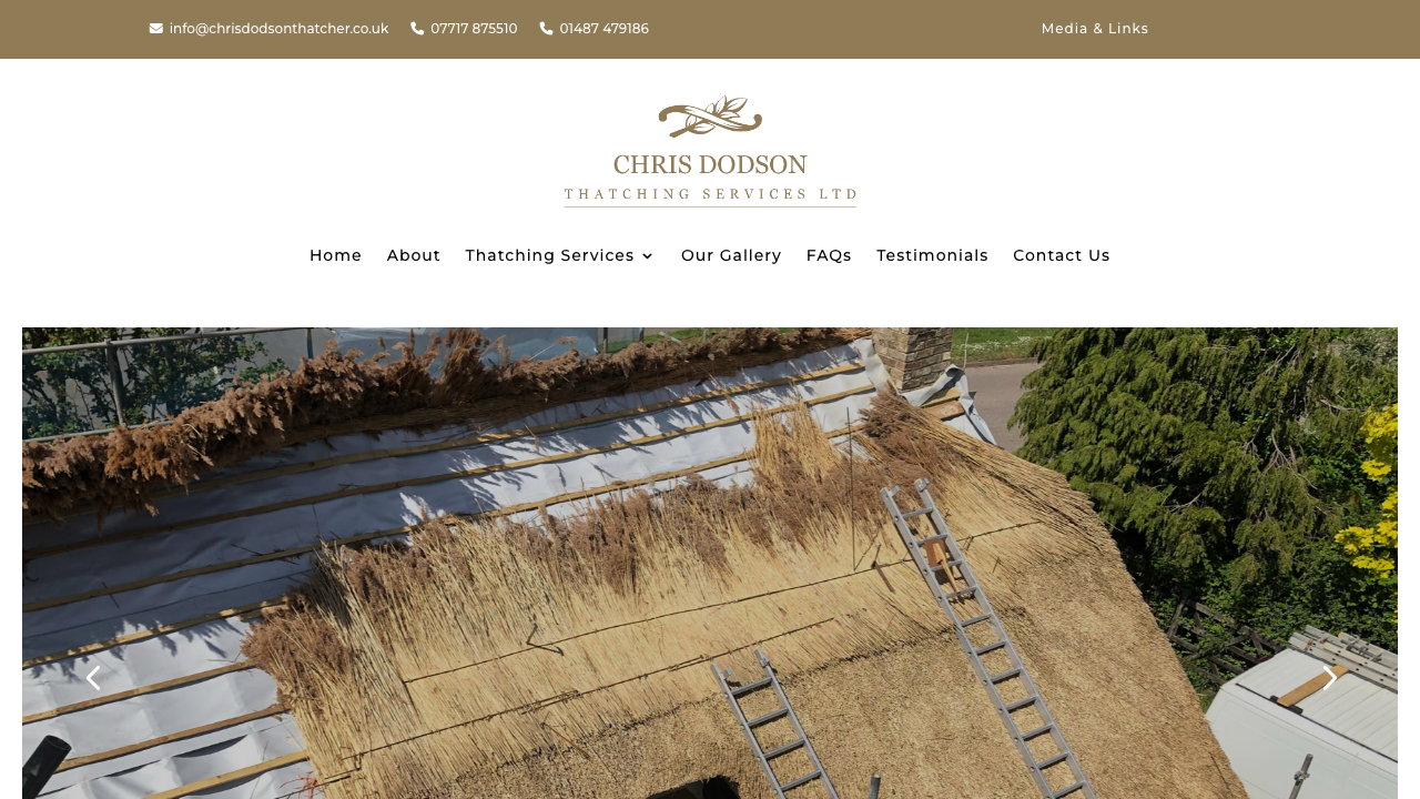 CHRIS DODSON THATCHING SERVICES LIMITED website preview