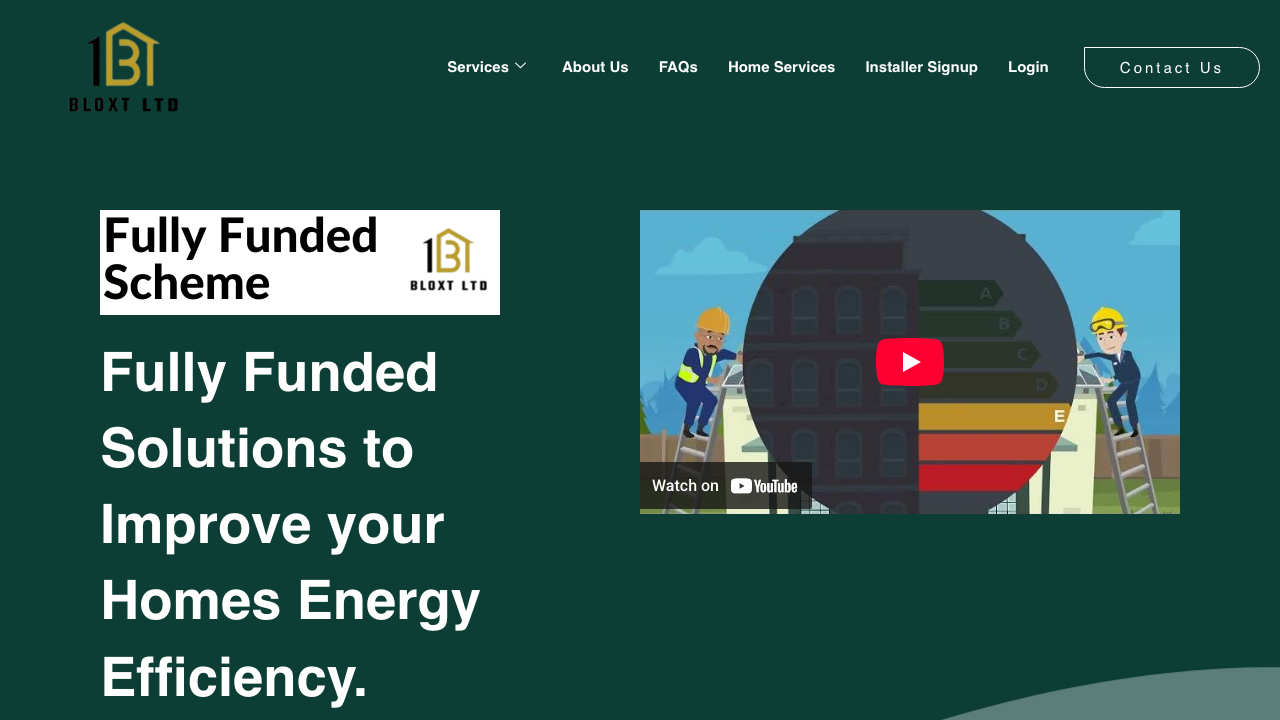 BLOXT LIMITED website preview