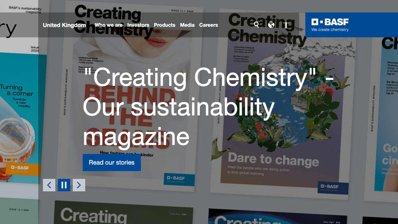 BASF INSTALLATIONS LIMITED website preview