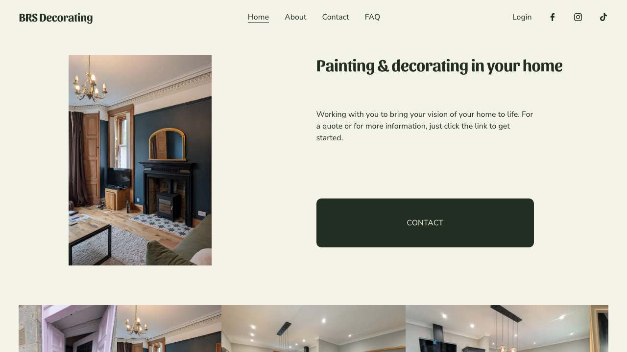BRS MAINTENANCE & DECOR LTD website preview