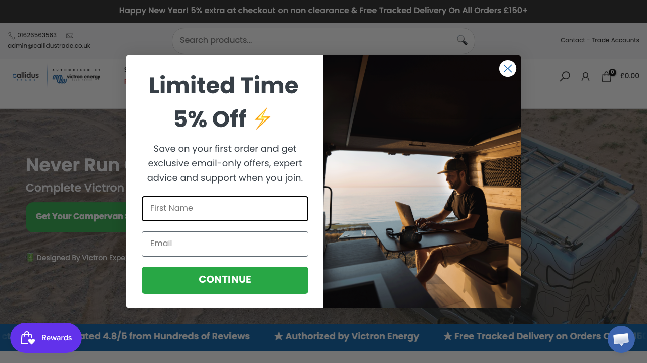 CALLIDUS ENERGY LIMITED website preview