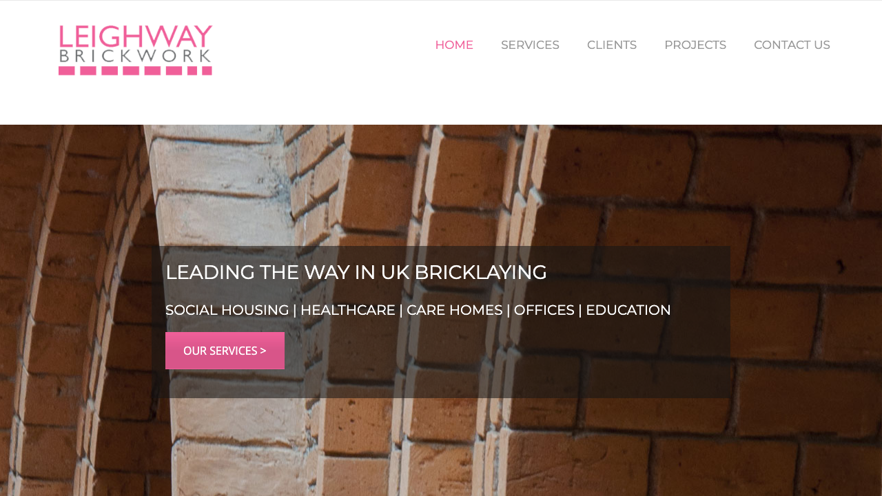 BRICKLY BRICKWORK & CONSTRUCTION LTD website preview