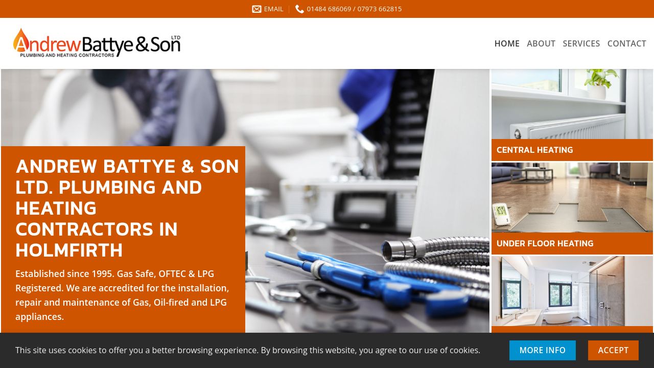 ANDREW BATTYE & SON LIMITED website preview