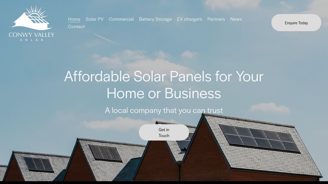CONWY VALLEY SOLAR LIMITED website preview