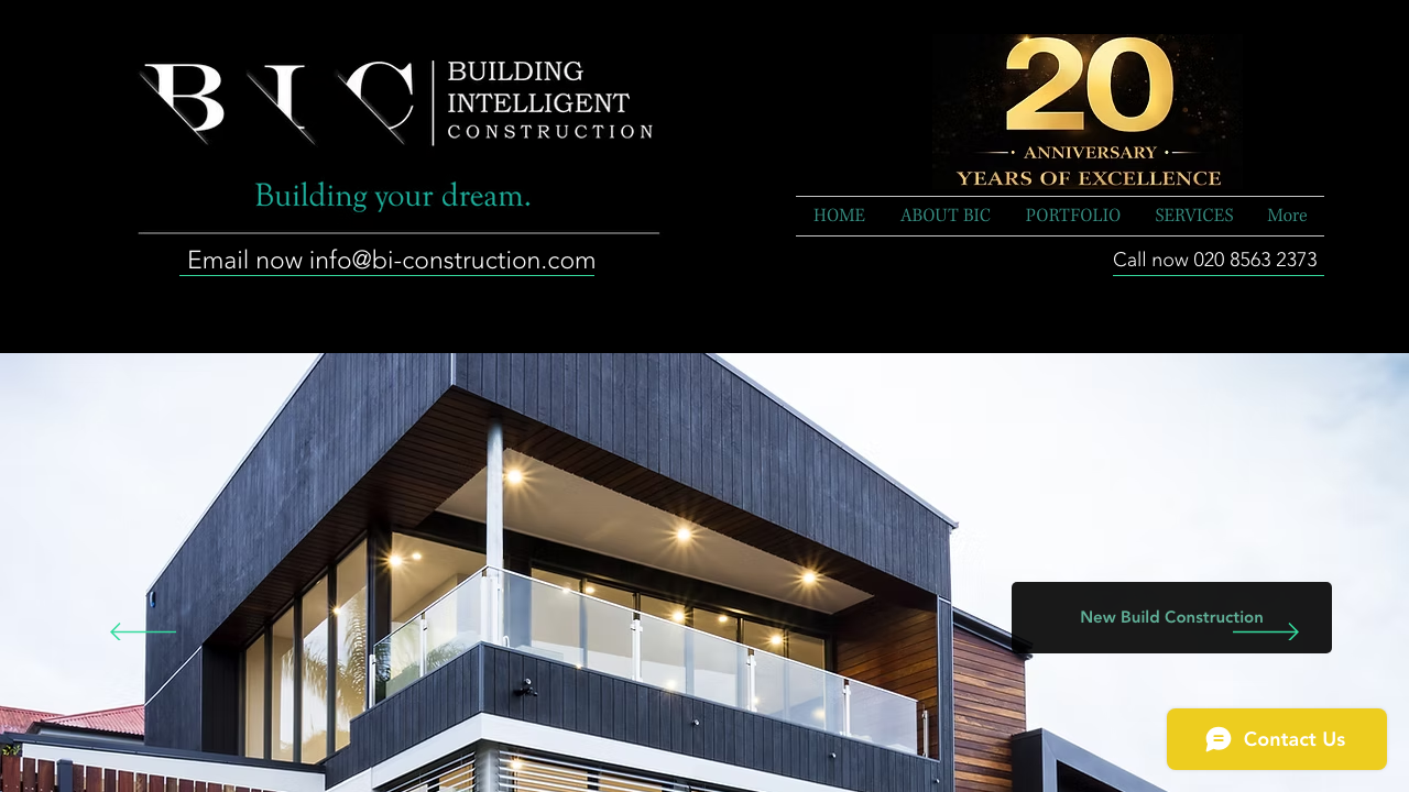 BUILDING INTELLIGENT GROUP LTD website preview