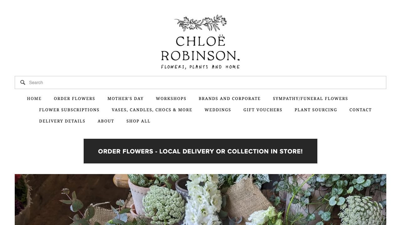CHLOE ROBINSON DESIGNS LTD website preview