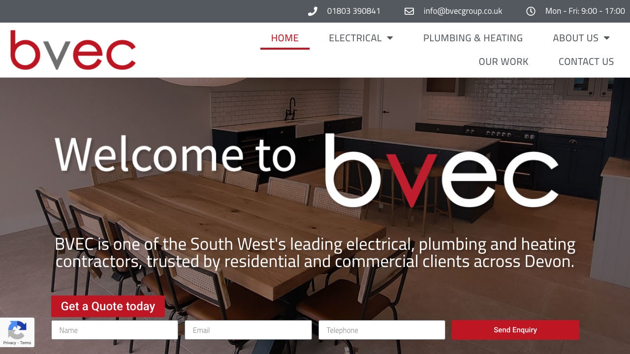 BEARDSMORE AND VEASEY ELECTRICAL CONTRACTORS LTD website preview