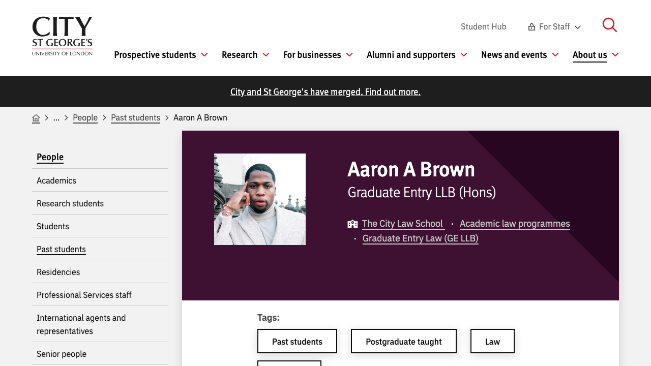 BROWN AARON LTD website preview