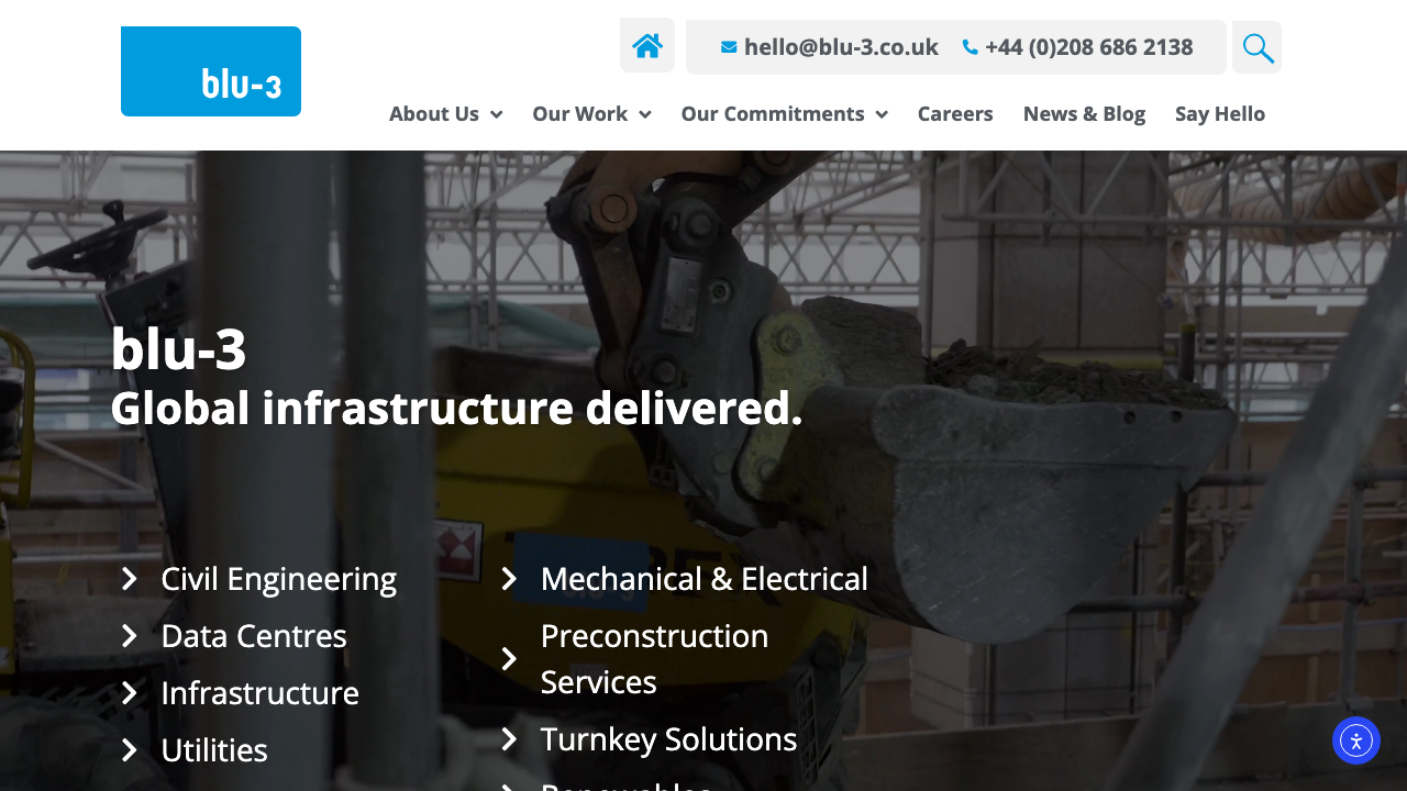 BLU 3 (UK) LIMITED website preview