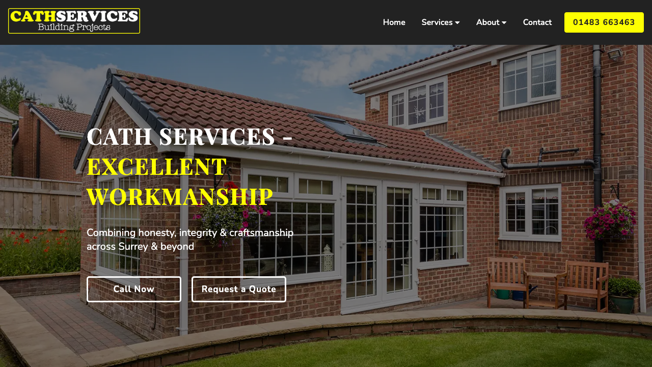 CATH SERVICES LTD website preview