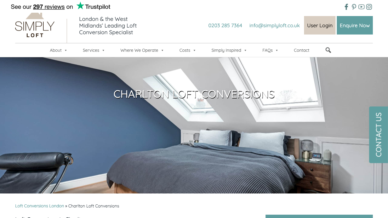 CHARLTON LOFT COMPANY LIMITED website preview