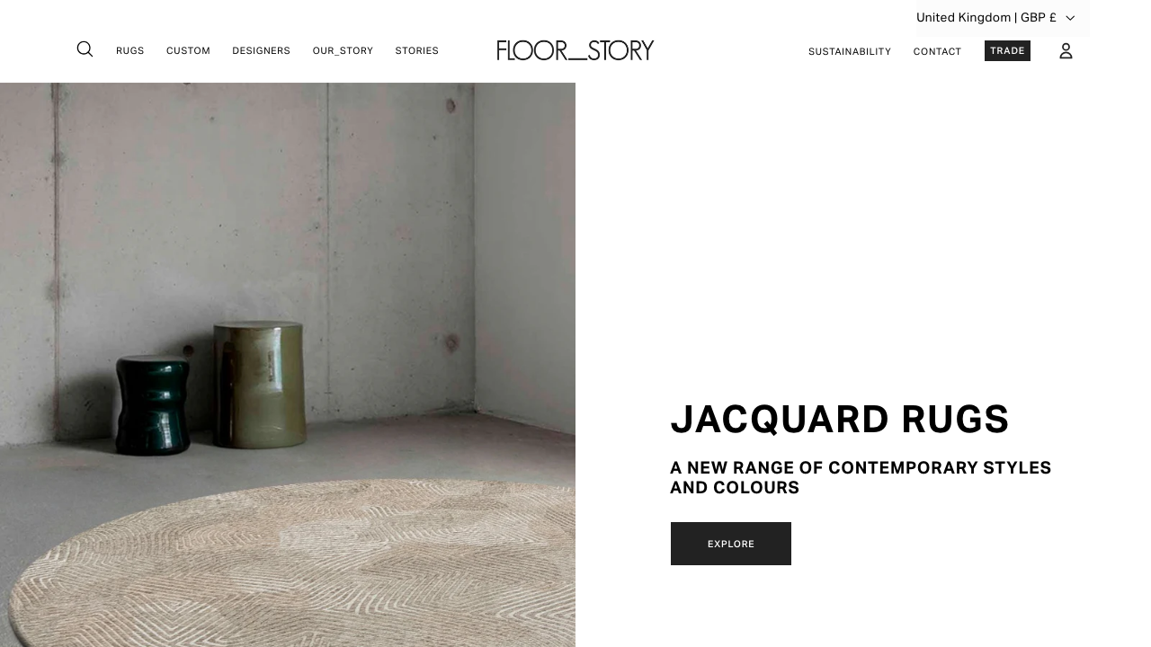 BYRUGS LTD website preview