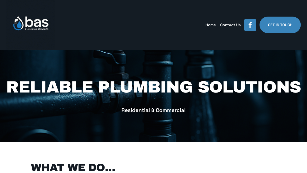 BAS PLUMBING & HEATING LIMITED website preview