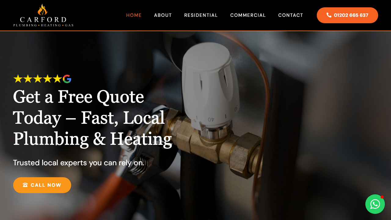 CARFORD HEATING SERVICES LIMITED website preview