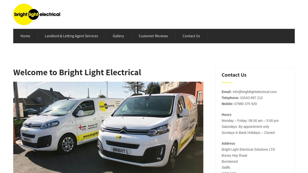 BRIGHT LIGHT ELECTRICAL SOLUTIONS LTD website preview