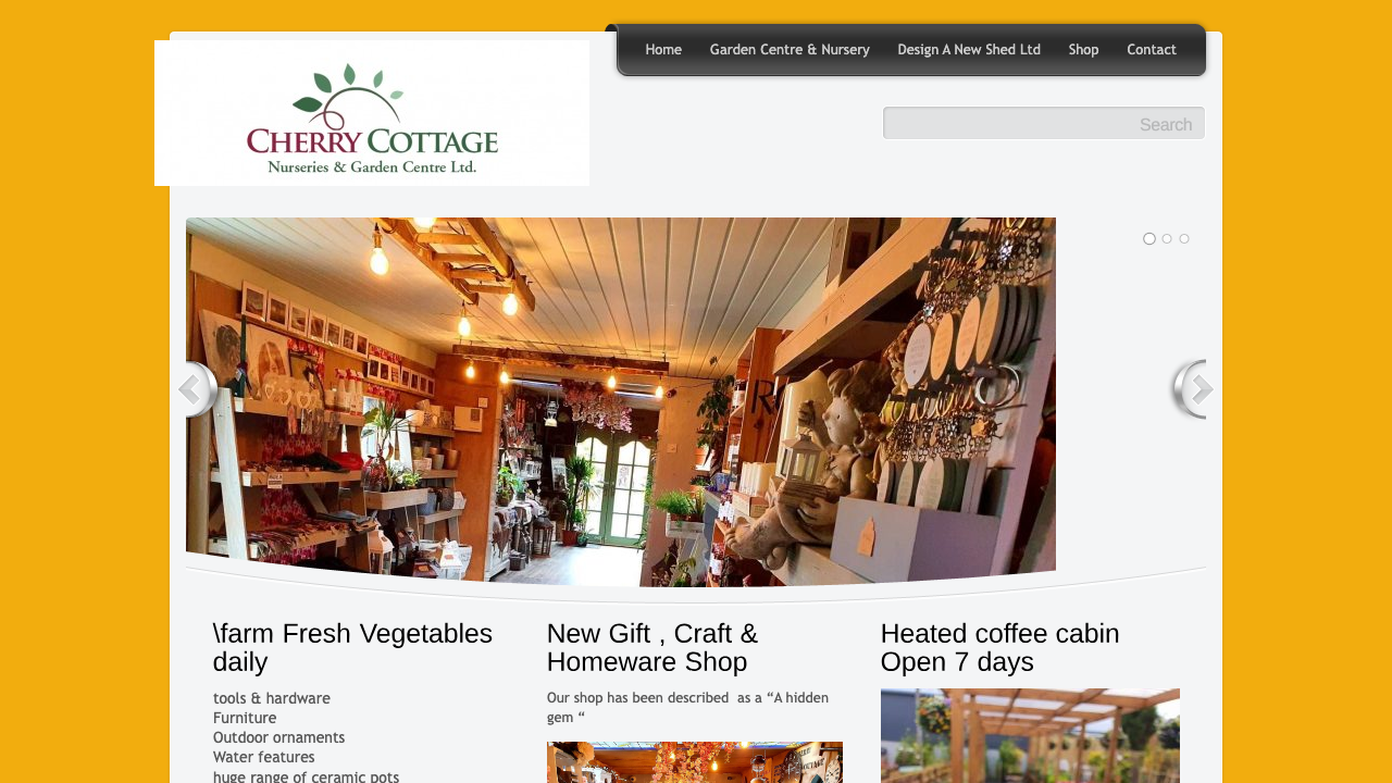 CHERRY COTTAGE NURSERIES AND GARDEN CENTRE LTD website preview